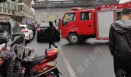 高坪消防车起火视频爆料,紧急救援现场突发惊险一幕